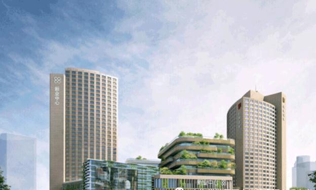 上海新業(yè)中心：70%得房率，打造寬敞辦公空間